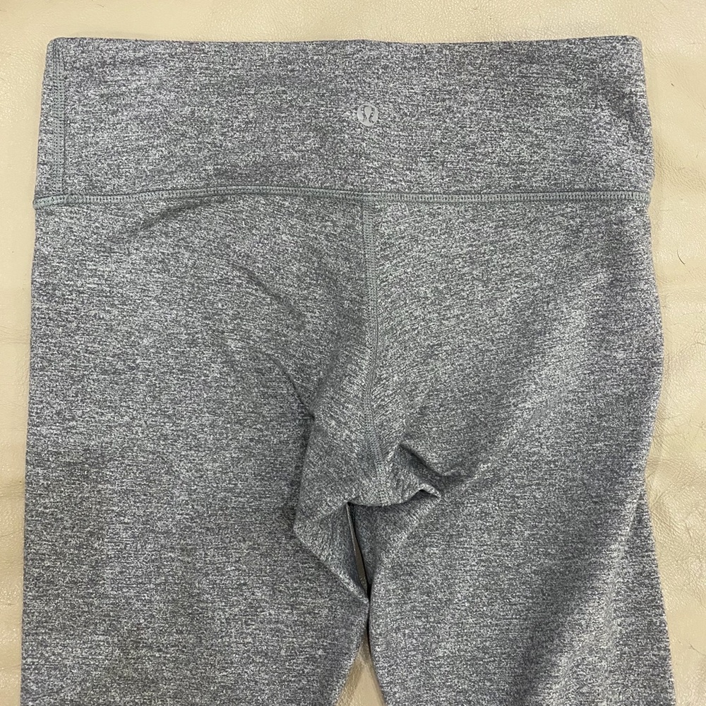 Lululemon Wunder Under Pant Heathered Slate Size 6 - Picture 8 of 10
